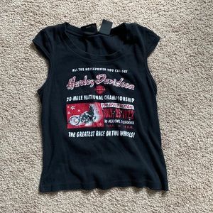 Vintage Harley Davidson top